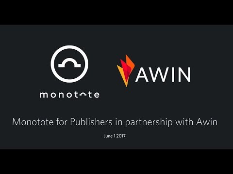 Awin and Monotote Partnership Launch Event